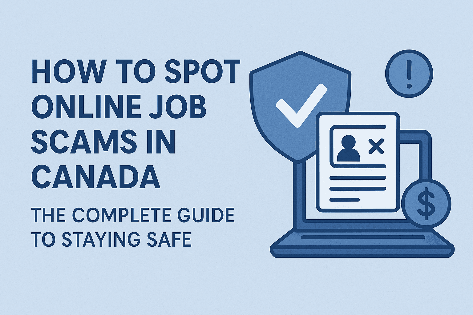 how to spot online job scams in Canada